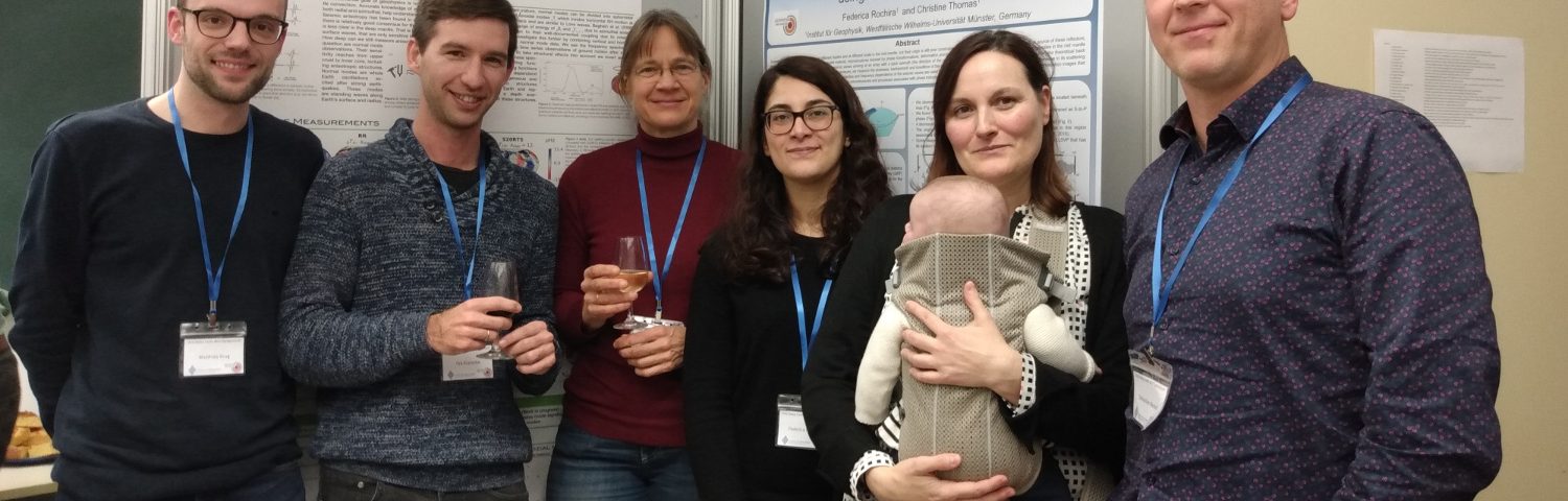 TIMEleSS members at the 2nd Deep Earth Mini Symposium in Münster (18 Nov. 2019)
